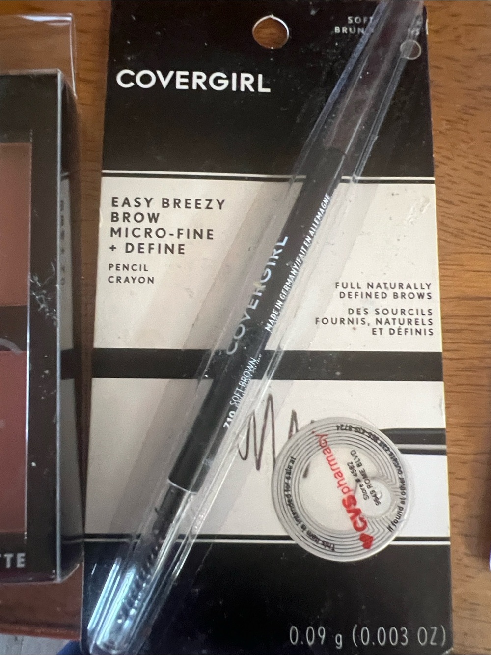 COVERGIRL Easy Breezy Brow Micro-Fine + Define Pencil — Soft Brown